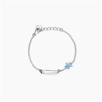 Bracciale Mabina Bambino Star-Tag in Argento 533788 - 533788